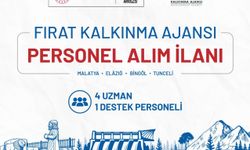 Fırat Kalkınma Ajansı personel alımı yapacak