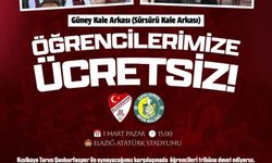 Elazığspor’dan 17 Yaş Altı Taraftarlara Ücretsiz Bilet