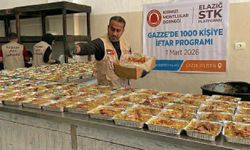 Gazze’de 1000 Kişi Aynı Sofrada Buluştu