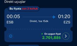 Ankara–Elazığ uçuşlarında fiyat farkı dikkat çekti: Aynı gün 4 bin TL’ye varan değişim