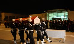 Şehit polis memuru Seçkin Yalçın, memleketi Elazığ’da törenle karşılandı