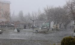 Harput’ta Kar Yağışı Etkisini Artırdı, Tarihi Mekanlar Beyaza Büründü