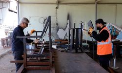 Elazığ Belediyesi Atölyelerinde Çalışmalar Aralıksız Sürüyor