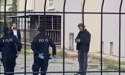 Polisten kaçan şahıs, tabancasını okul bahçesine attı