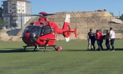 Malatya'da ambulans helikopter 78 yaşındaki hasta için havalandı
