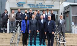 Keleş’ten SGK İl Müdürü Palaoğlu’na Hayırlı Olsun Ziyareti