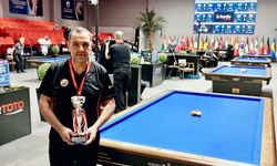 Elazığlı Bilardocudan Türkiye Derecesi: Yetkin Çelikel 3’üncü Oldu