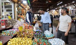 Tarihi Kapalı Çarşı’da Kurban Bayramı yoğunluğu yaşanıyor