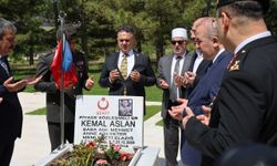 Elazığ il protokolünden kurban bayramı öncesi şehitliklere anlamlı ziyaret