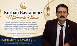 Tüm Emekliler Derneği Elazığ Şube Başkanı Меhmet KayabaşKurban Bayramı Mesajı Yayınladı