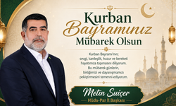 Hüda-Par İl Başkanı Metin SuiçerKurban Bayramı Mesajı Yayınladı