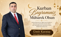 Kamu Sağlık-Sen Genel Başkanı Ümit KarataşKurban Bayramı Mesajı Yayınladı