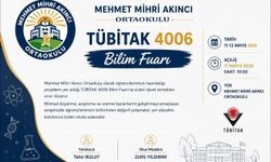 Öğrenciler TÜBİTAK 4006 Bilim Fuarı’nda Projelerini Sergileyecek