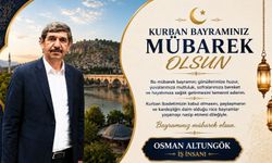 İş İnsanı Osman Altungök Kurban Bayramı Mesajı Yayınladı