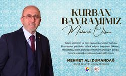 Elazığ Ticaret Borsası Başkanı Mehmet Ali Dumandağ Kurban Bayramı Mesajı Yayınladı