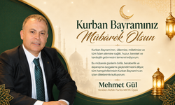 Yeniden Refah Partisi MKYK Üyesi Mehmet GülKurban Bayramı Mesajı Yayınladı