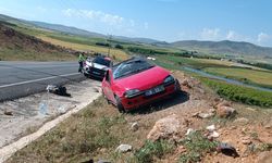 Elazığ’da trafik kazası: 1 yaralı