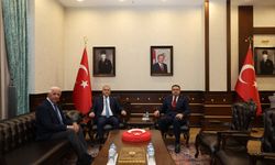 Kütahya Valisi Işın’dan Vali Hatipoğlu’na Ziyaret