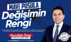 Nurullah Öner’in seçim rengi belli oldu: "Mavi Pusula"