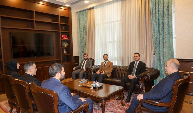 Başkan Selmanoğlu’ndan Vali Hatipoğlu’na Ziyaret