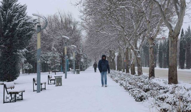Elazığ İçin Kuvvetli Yağış ve Kar Uyarısı
