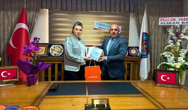 KADEM Elazığ İle Esnaf Odası Arasında İş Birliği Mesajı