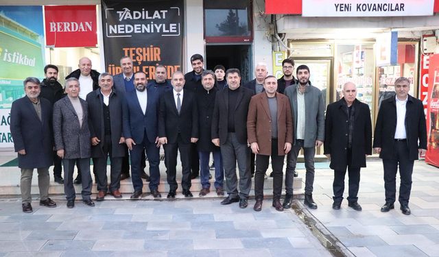 Başkan Alan'dan KİAD'a Hayırlı Olsun Ziyareti