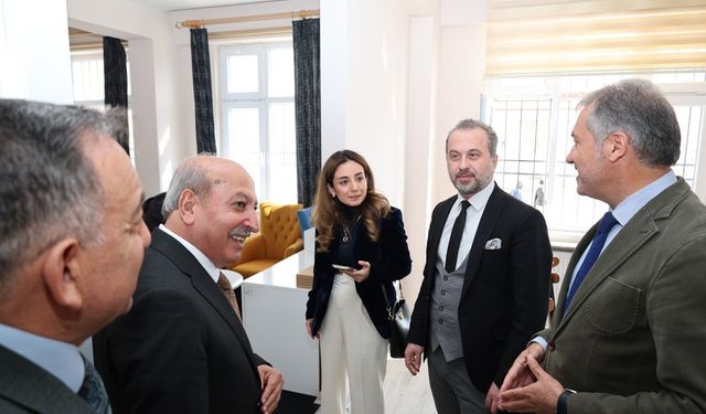 Müdür Şahin ve Daire Başkanı Kabataş’tan Özel Eğitim Okuluna Çalışma Ziyareti