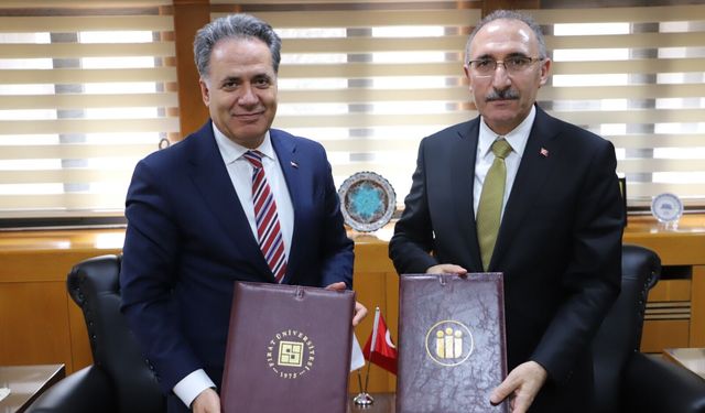 Fırat Üniversitesi İle İnönü Üniversitesi Arasında İş Birliği Protokolü İmzalandı