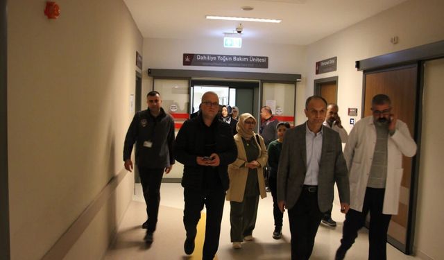 İl Sağlık Müdürü Gecekuşu Sahada İncelemelerde Bulundu