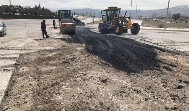Zafran Mahallesi’nde Asfalt Çalışmaları Başladı