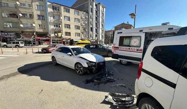 Elazığ’da trafik kazası: 1 yaralı