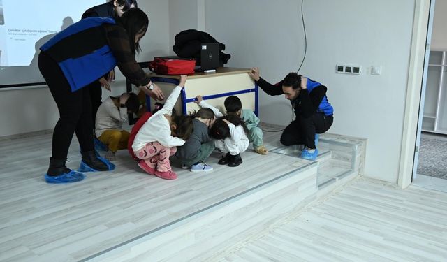 Elazığ’da afet farkındalık eğitimi