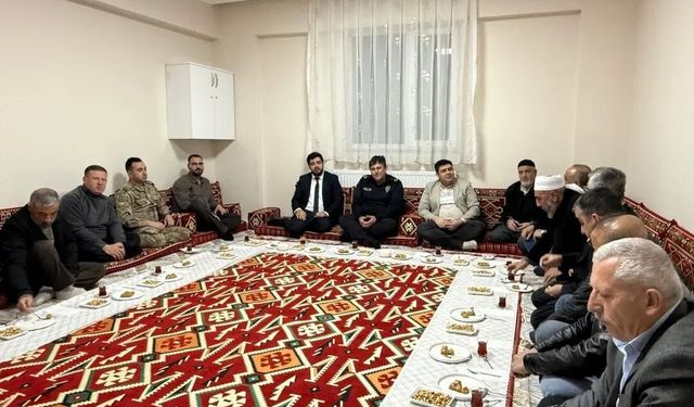 Karakoçan'da emekli din görevlileri unutulmadı