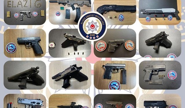 Elazığ’da aranan 124 şüpheli yakalandı