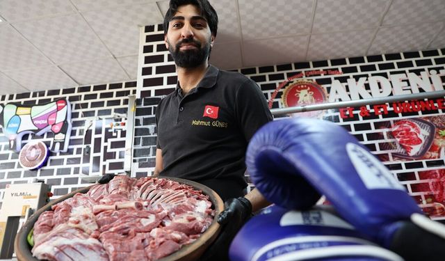 Kasap önlüğünden şampiyonluk kürsüsüne