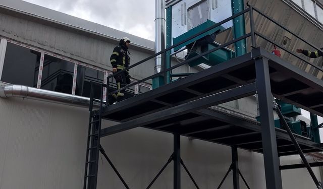 Elazığ’da mobilya fabrikasında yangın