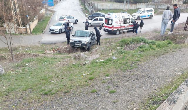 Elazığ’da trafik kazası: 1 yaralı