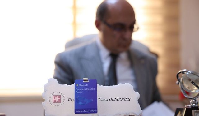 Elazığlı bilim insanı Quantum Pioneer Formunda Türkiye'yi temsil etti