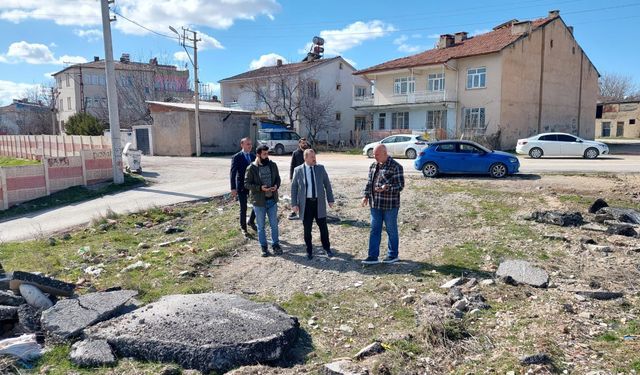 Müdür Şahin’den Okul Alanı ve Gazi MTAL’a Ziyaret