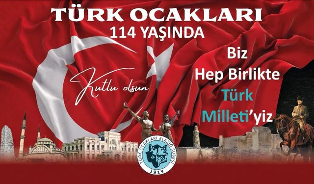 Türk Ocakları 114 Yaşında