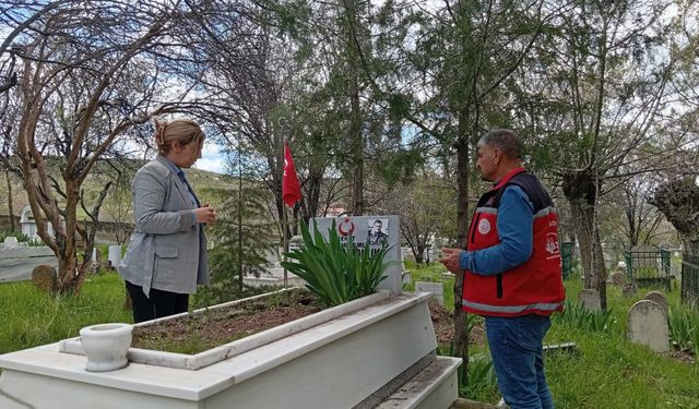 Elazığ’da şehitlikler ziyaret edildi