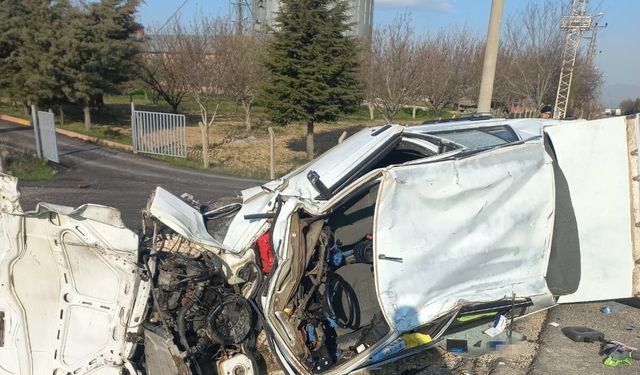Elazığ'da trafik kazası: 1 yaralı