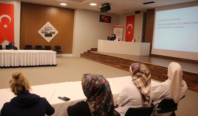 Elazığ’da Sağlık Personeline Mavi Kod Eğitimi