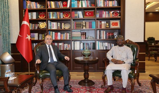 Elazığ’da Diplomatik Buluşma: Gana İle İş Birliği Masada