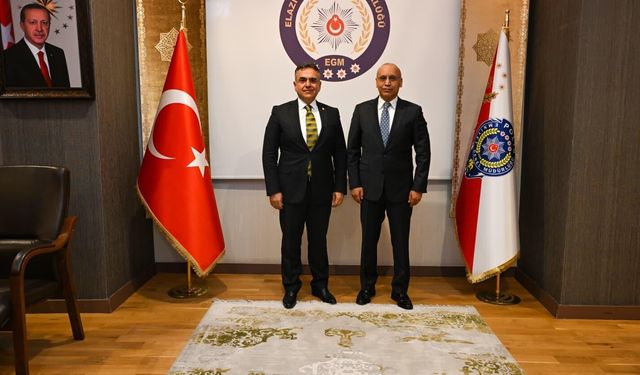 Emekli Genel Müdür Yardımcısı Kaya’dan Emniyet Müdürü Karan’a Ziyaret