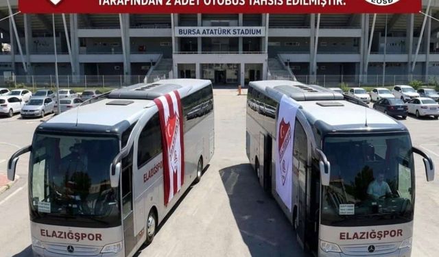 Elazığspor Taraftarına Bursa Yolu Açıldı: Final Öncesi Otobüs Desteği