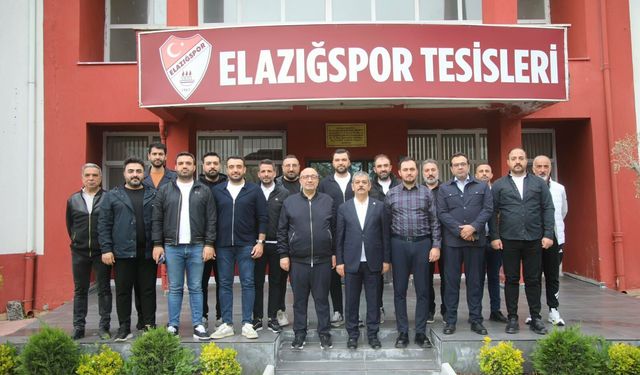 AK Parti Elazığ Heyetinden Elazığspor’a Moral Ziyareti