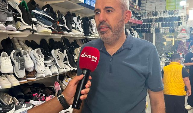 Elazığ'da Sezon Öncesi Ayakkabı Alışverişinde Gözler Fiyatlarda