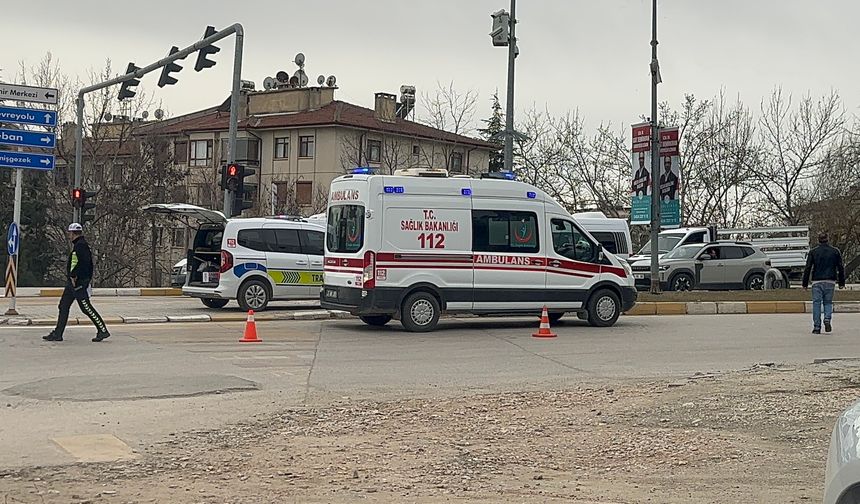 Elazığ'da zincirleme trafik kazası: 1 yaralı